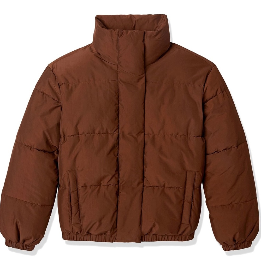 Brown puffer jacket. Women’s XL. Hard to find!